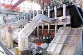 electrolytic aluminium production